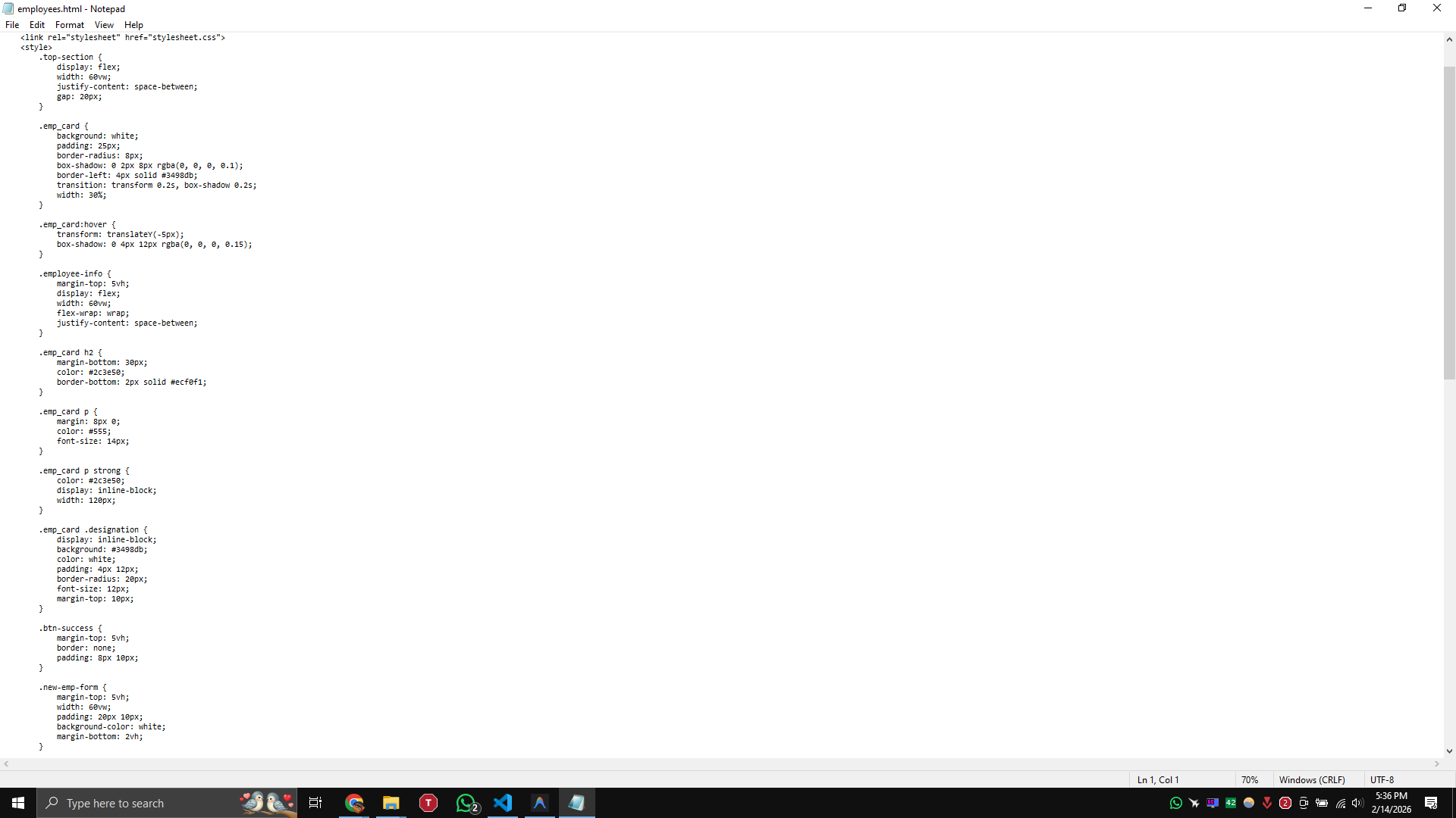 Doctors Page